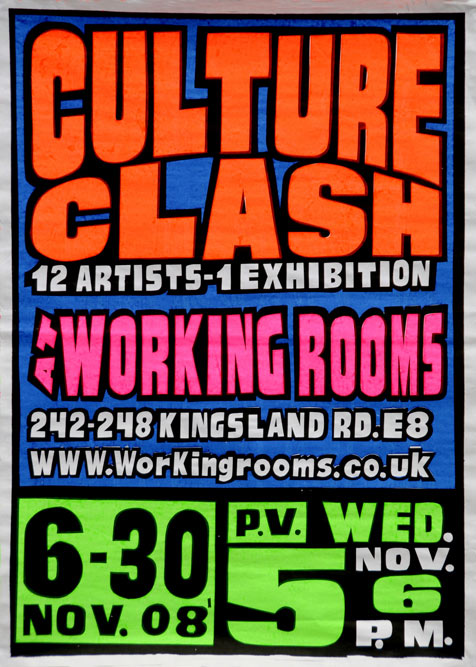 Aoife Collins  - Culture Clash, Working rooms, London